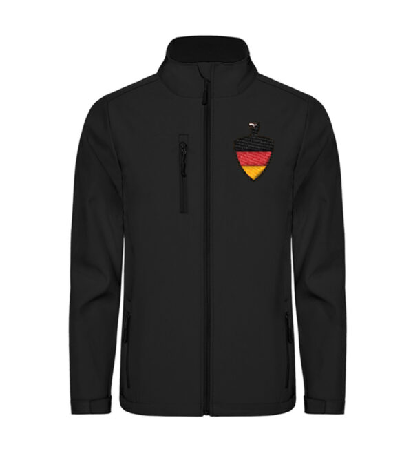 Wappen Deutschland Adler - Unisex Softshell Jacket mit Stick-16