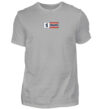 Berliner Feuerwehr Rectangle Bln Flagge - Herren Premiumshirt-2998