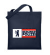 Berliner Polizei Rectangle - Organic Jutebeutel-6959