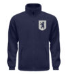 Wappen - Berlin - Grau - Fleece Jacke mit Stick-198