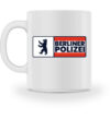 Berliner Polizei Rectangle - Tasse-3