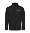 Berliner Feuerwehr Rectangle Bln Flagge - Unisex Softshell Jacket mit Stick-16