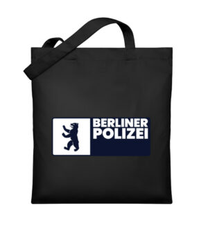 Berliner Polizei Rectangle - Organic Jutebeutel-16