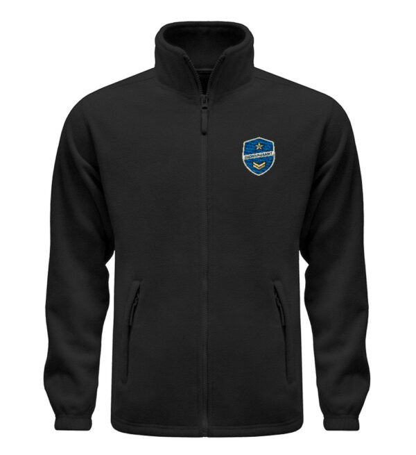 Ordnungsamt Wappen Stern - Fleece Jacke mit Stick-16