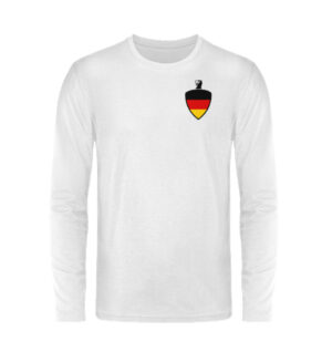 Wappen Deutschland Adler - Unisex Langarmshirt-3