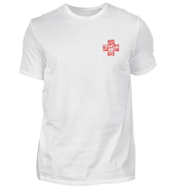 Icon Medizin Kreuz - Herren Premiumshirt-3