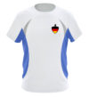 Wappen Deutschland Adler - Herren Laufshirt tailliert geschnitten-6751