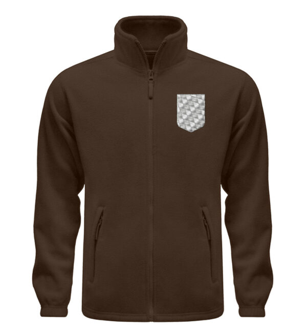 Wappen Brandenburg - Fleece Jacke mit Stick-6890