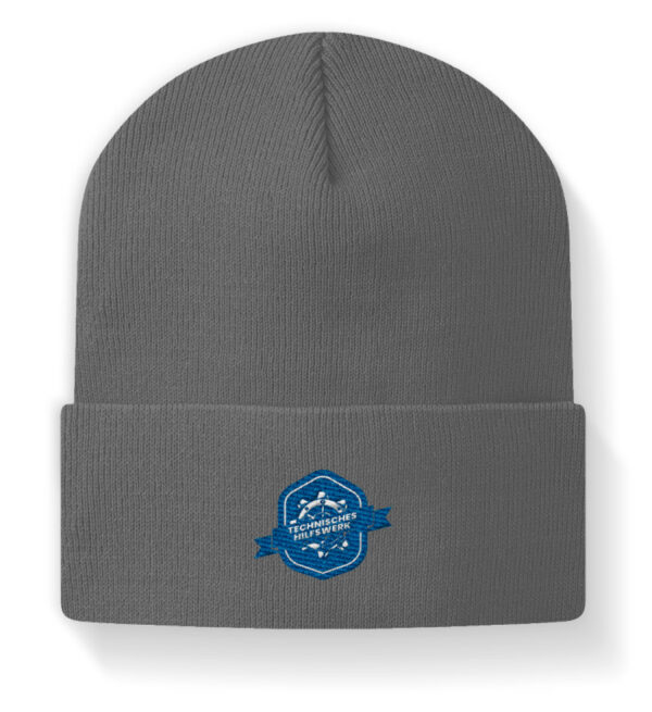 THW Wappen Zahnrad - Beanie-6239