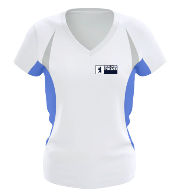 Berliner Polizei Rectangle - Frauen Laufshirt tailliert geschnitten-6751