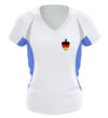 Wappen Deutschland Adler - Frauen Laufshirt tailliert geschnitten-6751