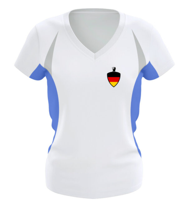 Wappen Deutschland Adler - Frauen Laufshirt tailliert geschnitten-6751