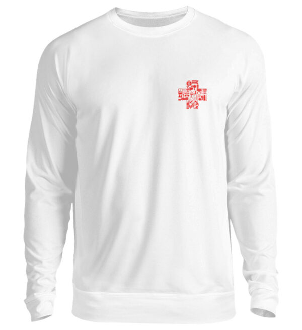 Icon Medizin Kreuz - Unisex Pullover-6867