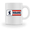 Berliner Feuerwehr Rectangle Bln Flagge - Tasse-3