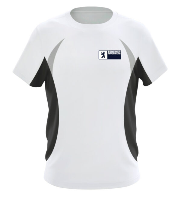 Berliner Feuerwehr Rectangle - Herren Laufshirt tailliert geschnitten-6757