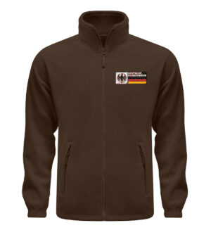 Bundeswehr Adler Deutschland - Fleece Jacke mit Stick-6890