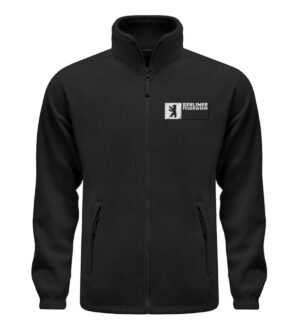 Berliner Feuerwehr Rectangle - Fleece Jacke mit Stick-16