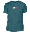 Berliner Feuerwehr Rectangle Bln Flagge - Herren Shirt-1096