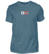 Berliner Feuerwehr Rectangle Bln Flagge - Herren Shirt-1230