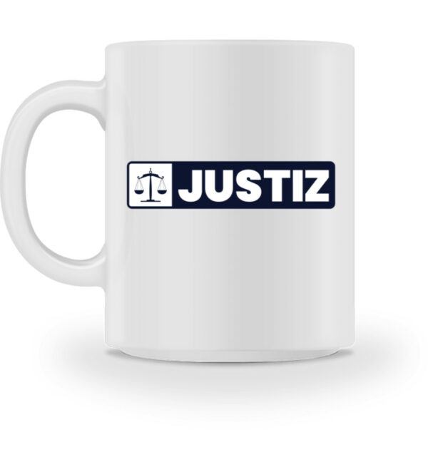 Rectangle Waage Justiz - Tasse-3