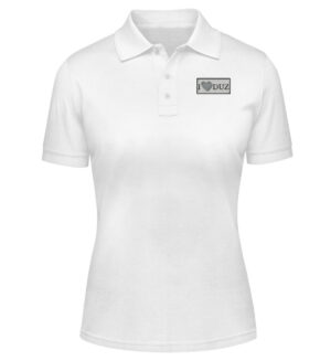 I love DUZ - Damen Poloshirt-3