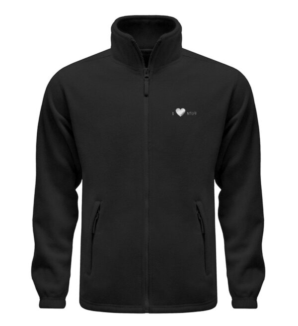 I love Müll - Fleece Jacke mit Stick-16