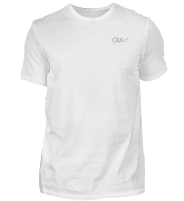 Status 1 - Grey - Herren Premiumshirt-3