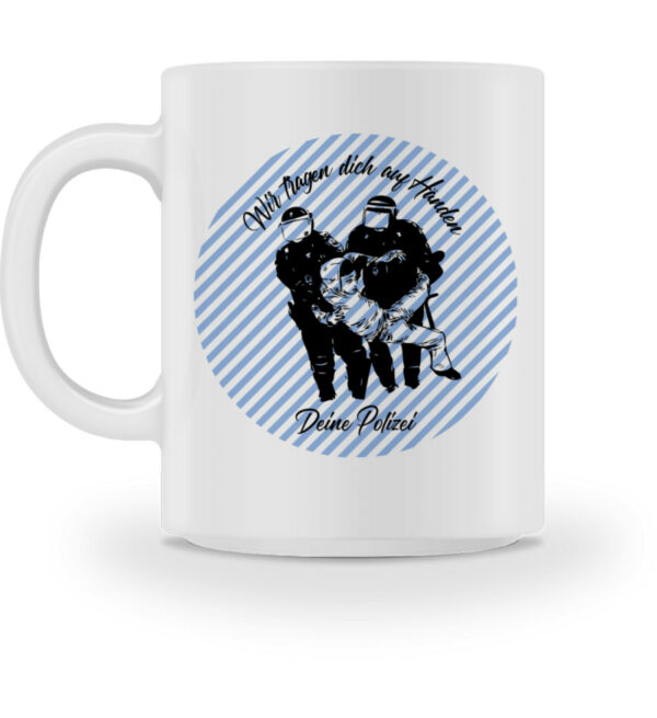 Wir tragen dich auf Händen - Blue Strips - Tasse-3