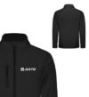 Rectangle Waage Justiz - Unisex Softshell Jacket mit Stick-16