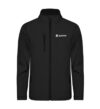 Rectangle Waage Justiz - Unisex Softshell Jacket mit Stick-16