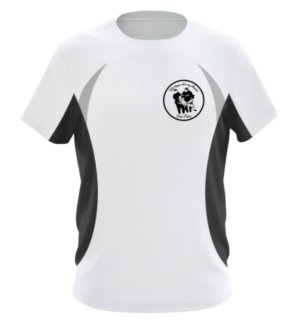 Wir tragen dich auf Händen - Polizei - Herren Laufshirt tailliert geschnitten-6757