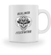 Berliner Feuerwehr Skull - Tasse-3